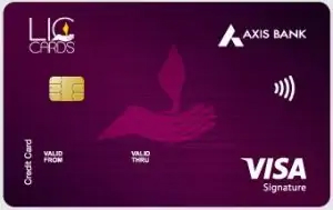 LIC Axis Bank Signature Credit Card