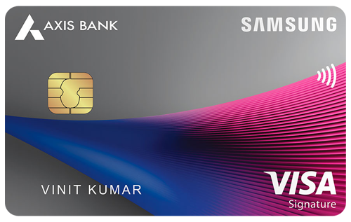 Samsung Axis Bank Signature Credit Card