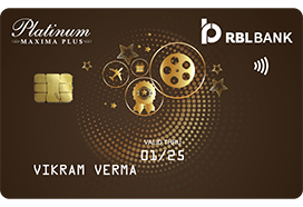 RBL Platinum Maxima Credit Card
