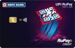 HDFC Bank UPI Rupay Credit Card